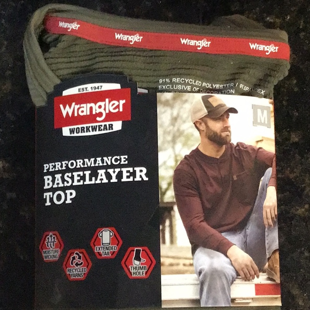 Wrangler Performance Baselayer Top - Olive